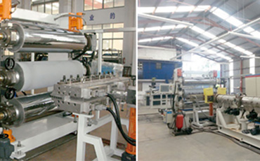 Extrusion Line for PIPE and Sheets
